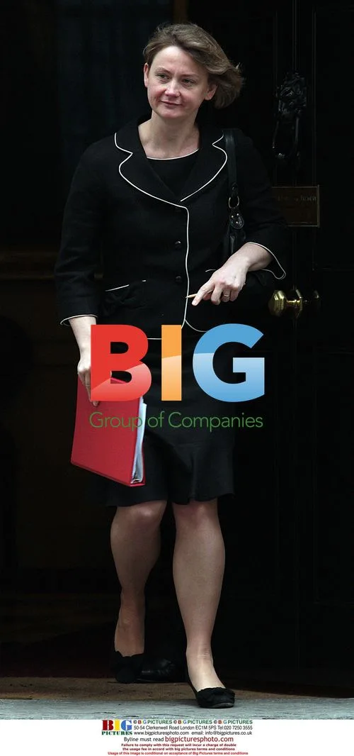 Yvette Cooper leaves Downing Street