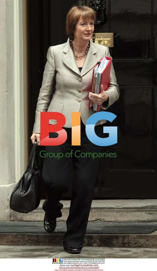 Harriet Harman Leaves 10 Downing Street