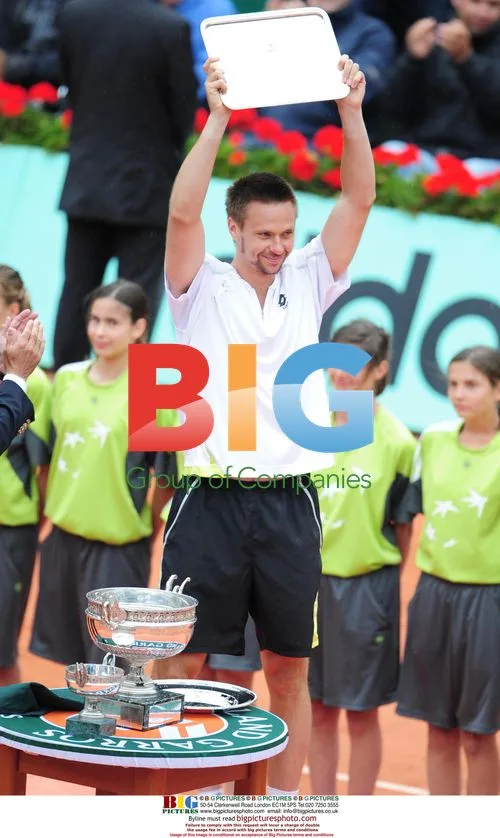 Robin Soderling at Roland Garros 2009