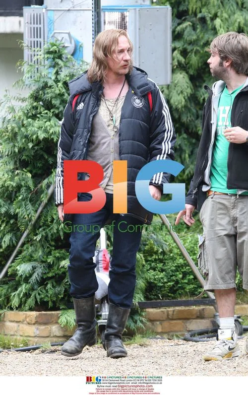 David Thewlis on set of 'London Boulevard'