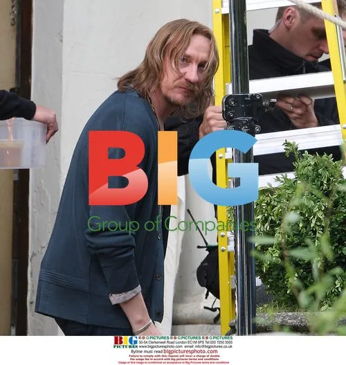 David Thewlis on set of 'London Boulevard'