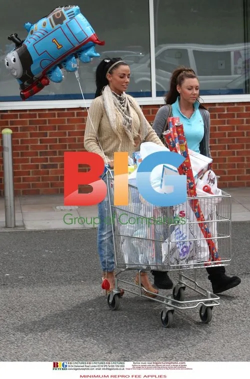 Katie Price and Michelle Heaton shopping