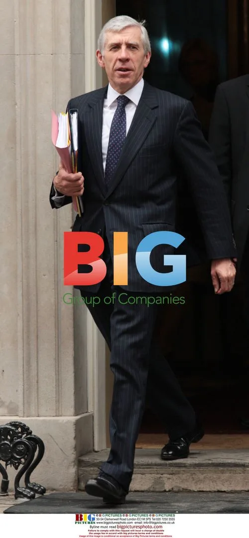 Justice Minister Jack Straw Leaves No.10 Downing Street