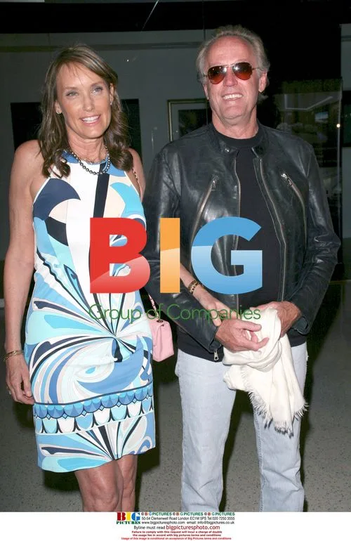 Peter Fonda and Portia Crockett at "Whatever Works" premiere