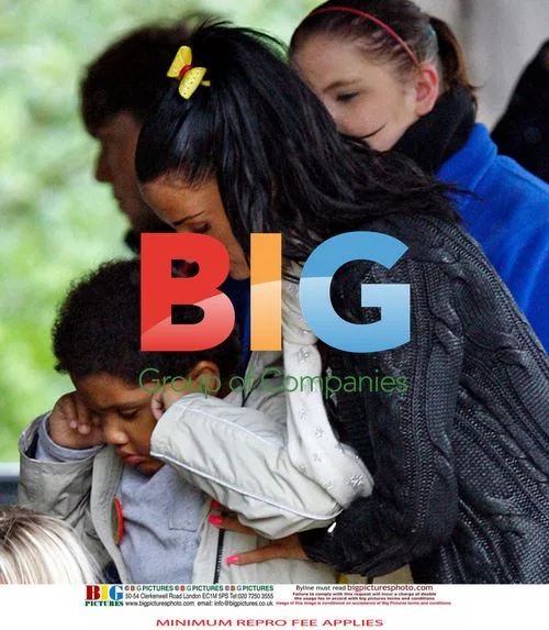 Katie Price and Kids at Chessington