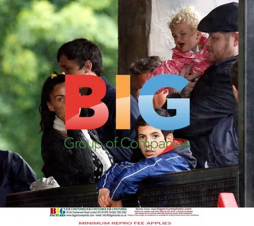 Katie Price Takes Kids to Chessington