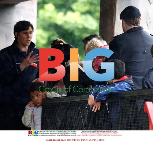 Katie Price and kids at Chessington