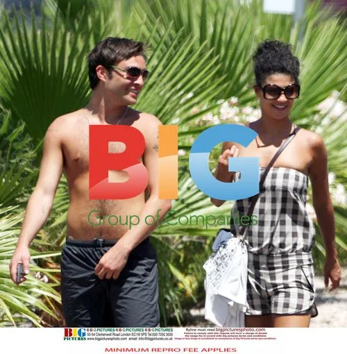 Ed Westwick and Jessica Szohr in Lake Havasu