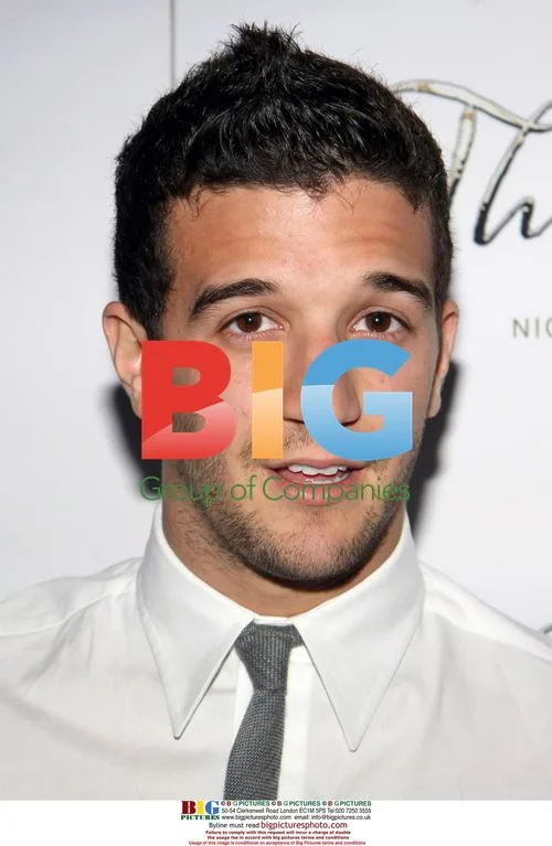 Mark Ballas and Joanna Pacitti at birthday party