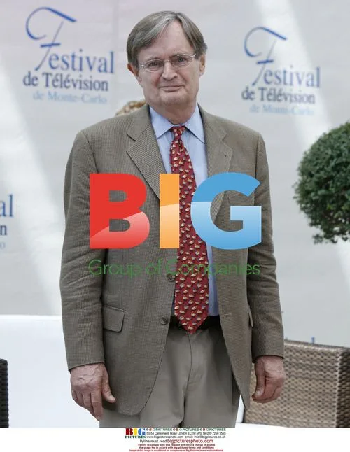 David McCallum arrives at TV festival in Monaco