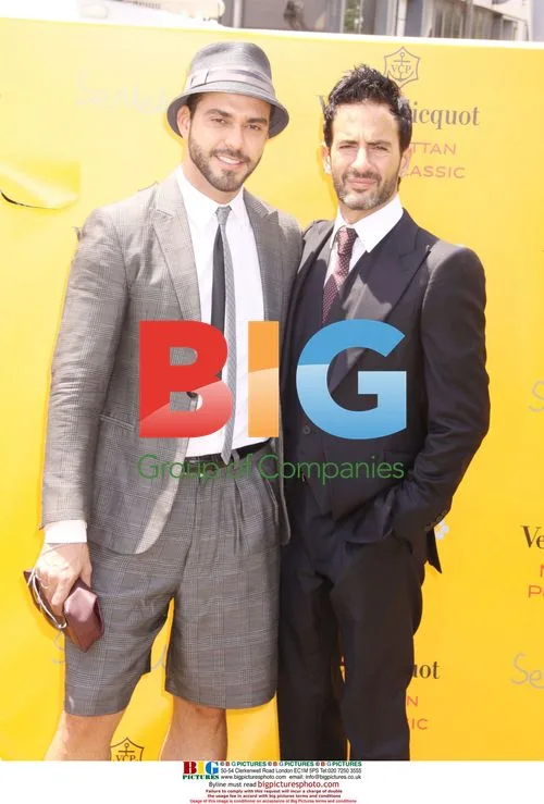 LORENZO MARTONE and MARC JACOBS at Veuve Clicquot Polo Classic