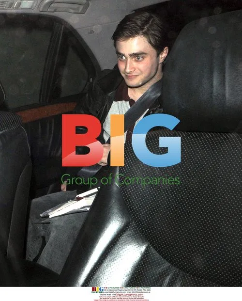 Daniel Radcliffe Leaving the Ivy Club