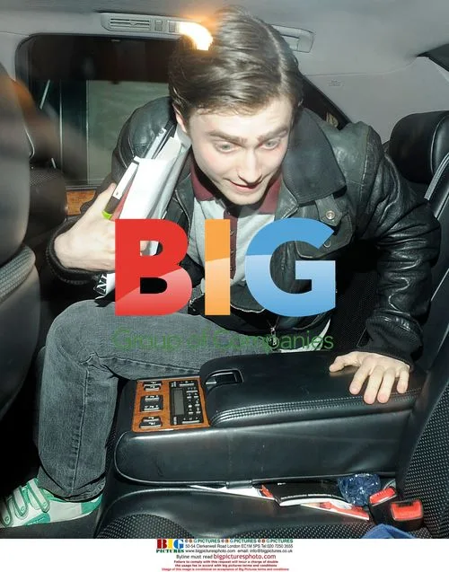 Daniel Radcliffe Seen Leaving Ivy Club