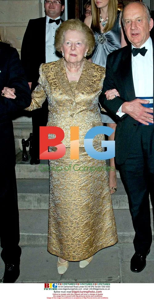 Baroness Thatcher at Carlton Club