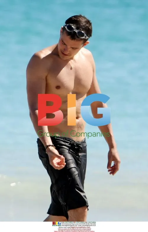 Orlando Bloom chills in Broome, Australia