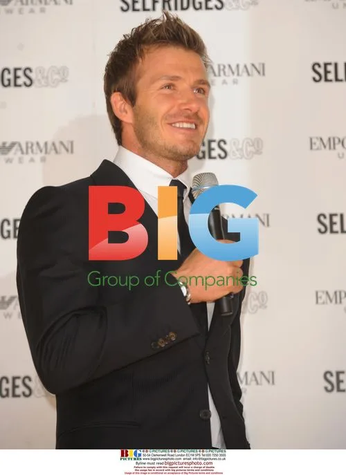 David Beckham unveils Armani underwear line