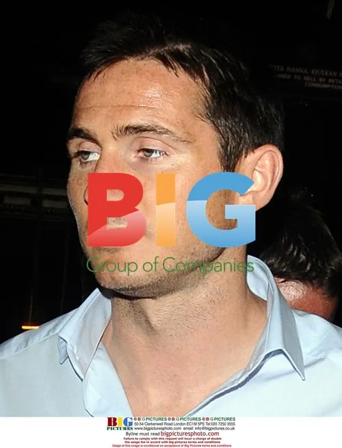 Footballers Rio Ferdinand and Frank Lampard