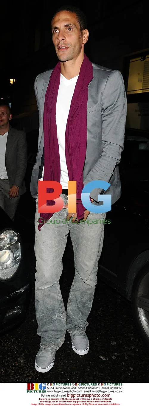 Rio Ferdinand and Frank Lampard Night Out