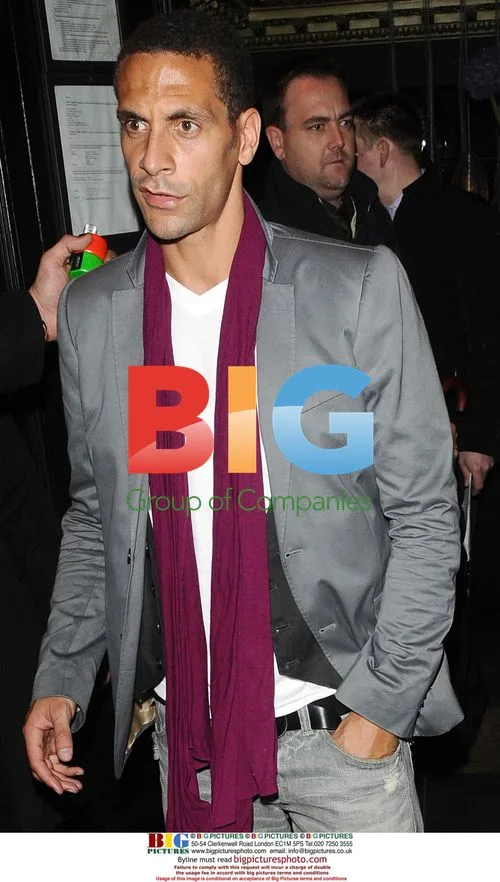 Rio Ferdinand and Frank Lampard Night Out