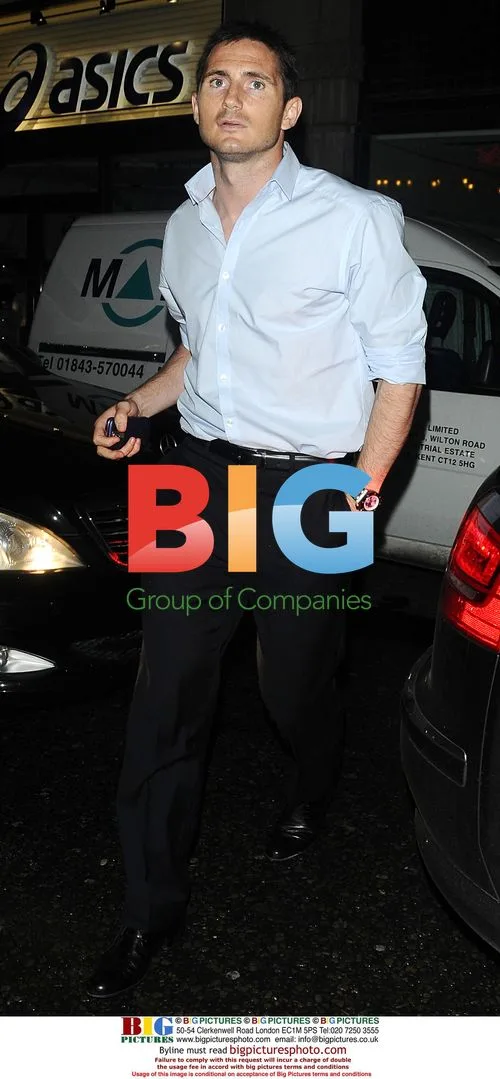 Rio Ferdinand and Frank Lampard Night Out