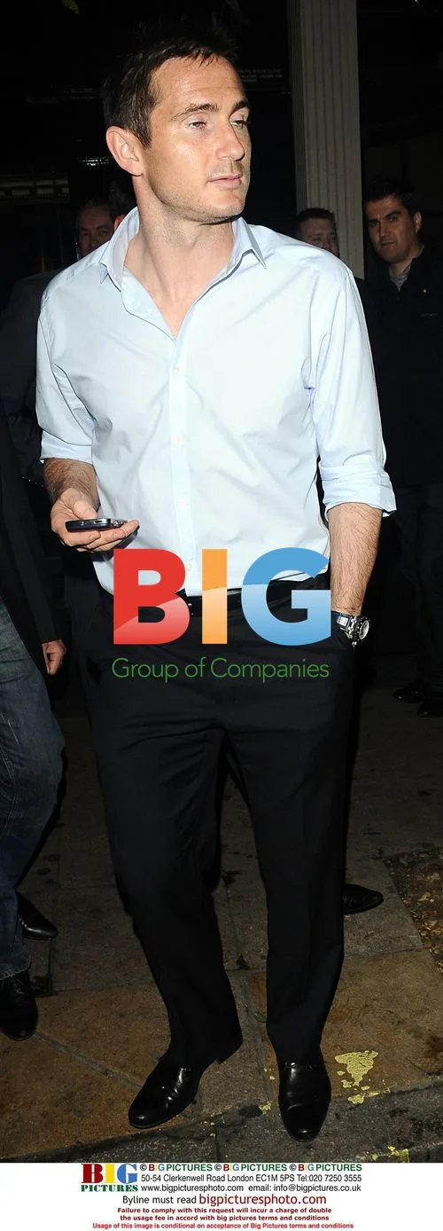 Rio Ferdinand and Frank Lampard Night Out