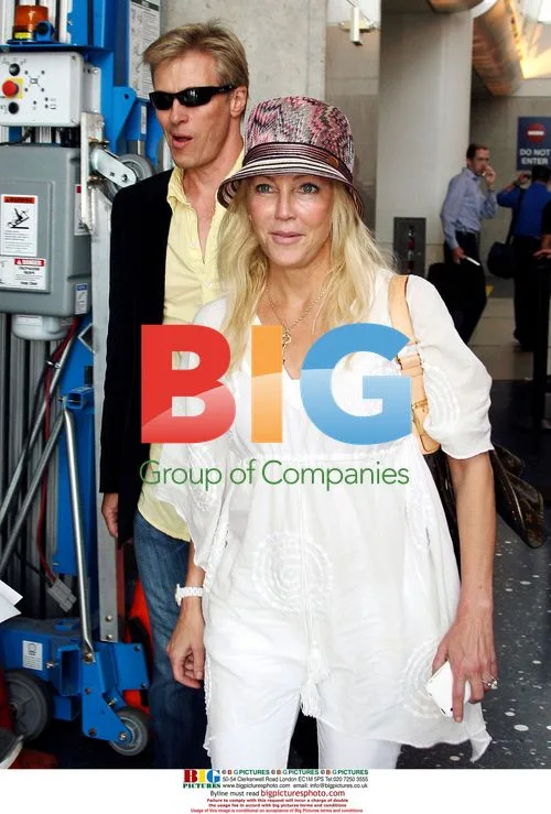 Heather Locklear and Jack Wagner at LAX