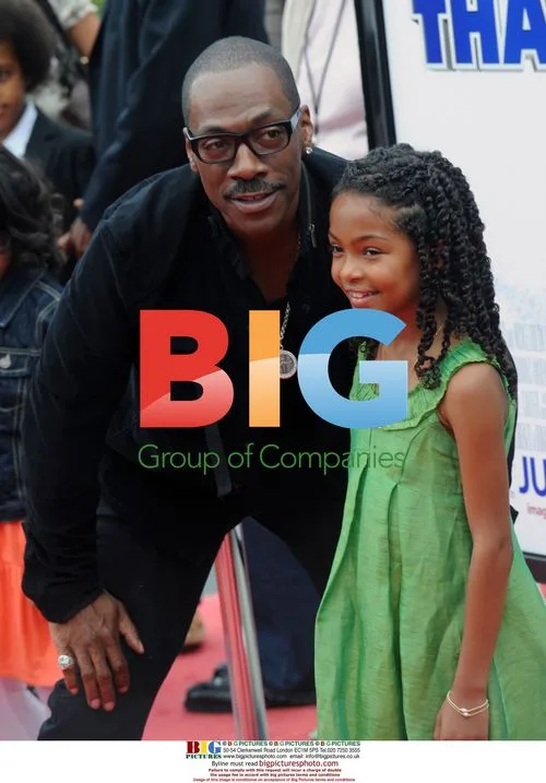 Eddie Murphy and Yara Shahidi at "Imagine That" Premiere