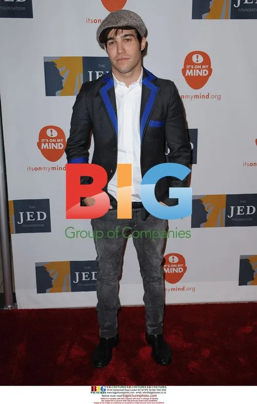 Pete Wentz at Jed Foundation Gala