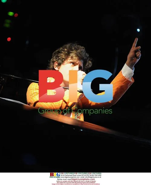 Singer Mika Performs at Paris Circus Venue