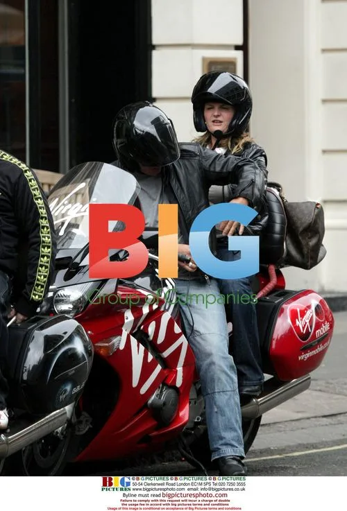 Susannah Constantine with Virgin Motorcycle Buddies