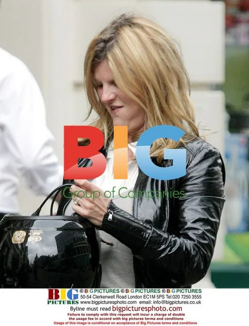 Susannah Constantine with Virgin motorcycle pals in Covent Garden