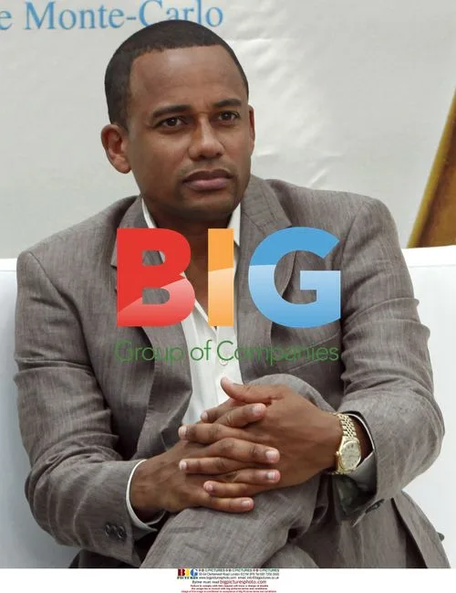 Hill Harper at 'CSI: NY' photocall in Monte Carlo
