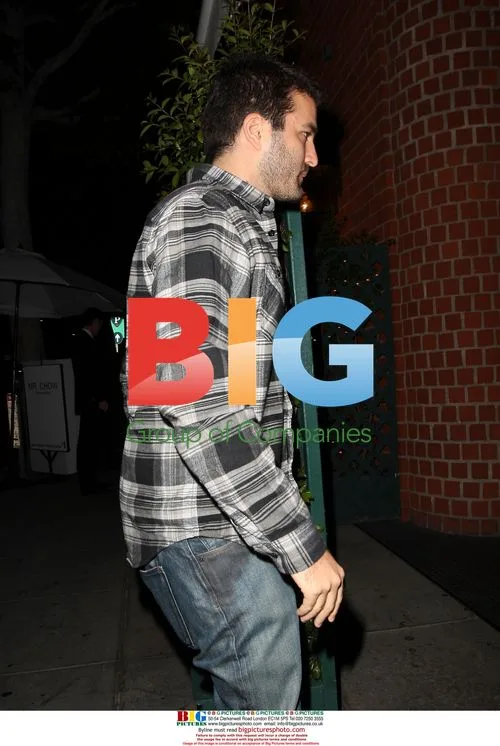 Nicky Hilton and David Katzenberg at Paris Hilton's leaving dinner