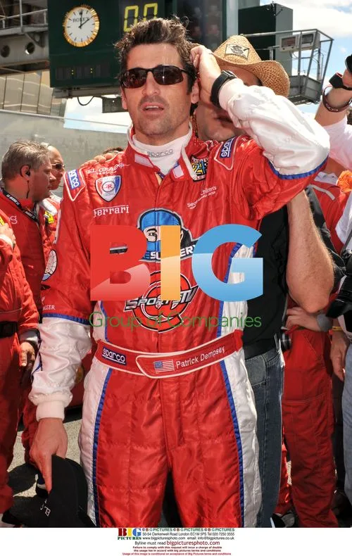 Patrick Dempsey at Le Mans 24h Race