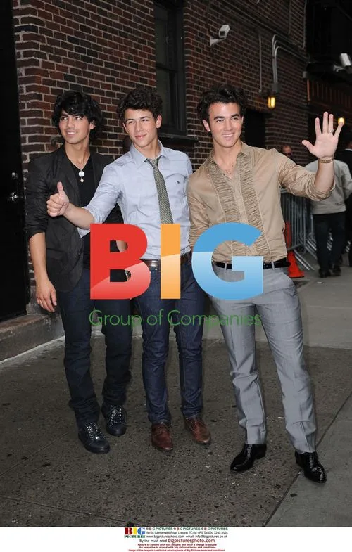 The Jonas Brothers on Late Show