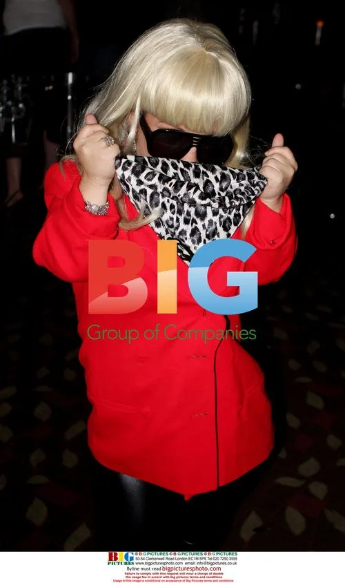 Mini Lady Gaga Performing at Planet Hollywood