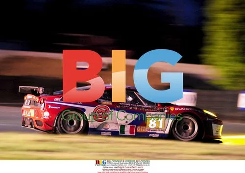 Patrick Dempsey at Le Mans 24 Hour Race
