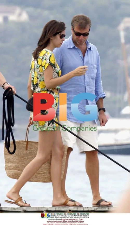 Roman Abramovich and Dasha Daria Zhukova in Saint Tropez