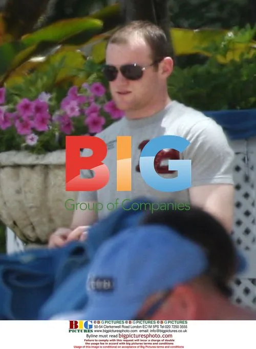 Colleen and Wayne Rooney on Caribbean Holiday