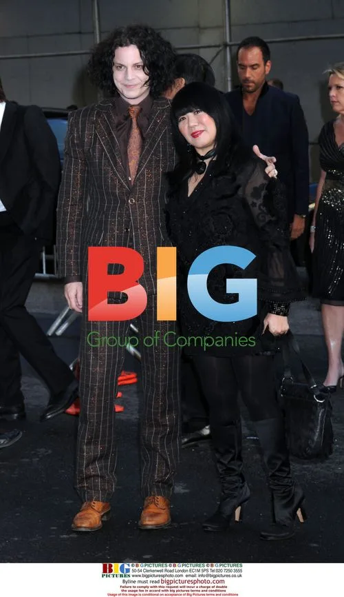 Jack White and Anna Sui at CFDA Fashion Awards
