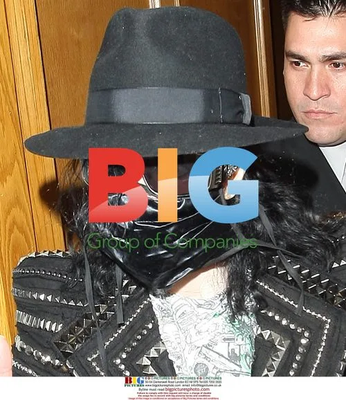 Michael Jackson at Beverly Hills meeting