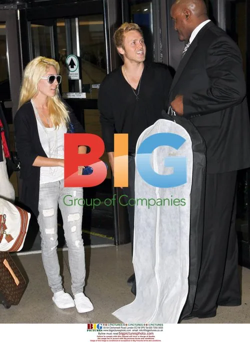 Heidi Montag and Spencer Pratt at LAX