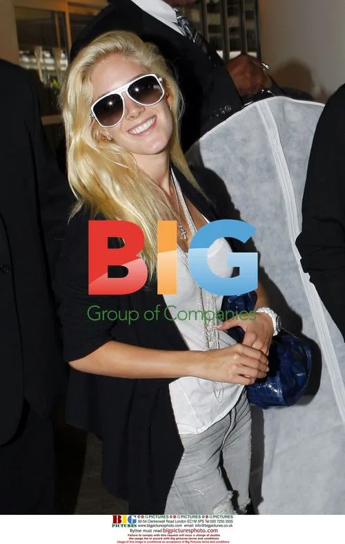 Heidi Montag and Spencer Pratt at LAX