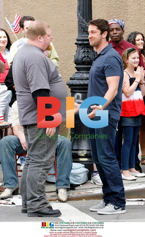 Gerard Butler on 'Bounty Hunter' set in NYC