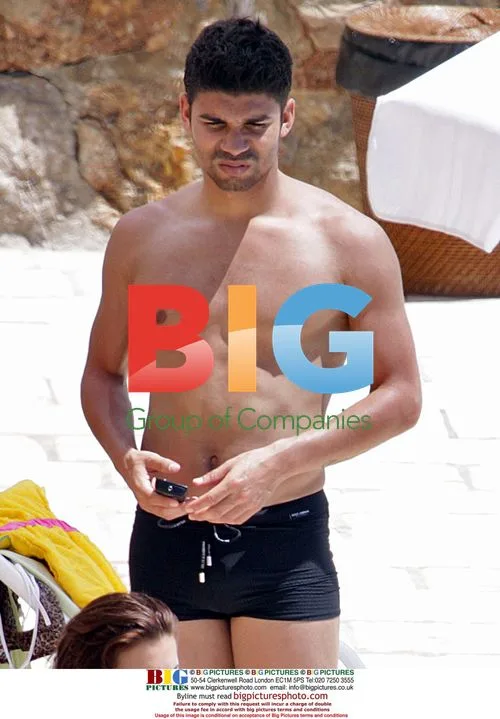 Eduardo Da Silva with family in Dubrovnik