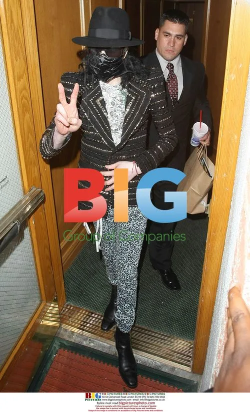Michael Jackson attends meeting in Beverly Hills