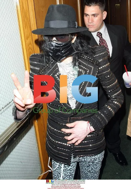 Michael Jackson at Meeting in Beverly Hills
