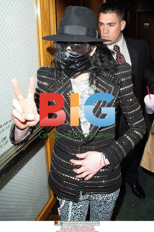 Michael Jackson at meeting in Beverly Hills