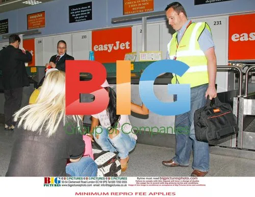 Katie Price Arrives at Airport