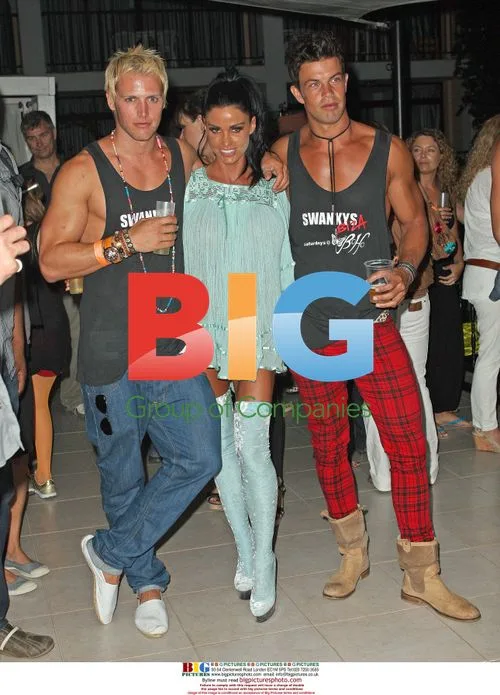 Katie Price Hits Ibiza Rocks